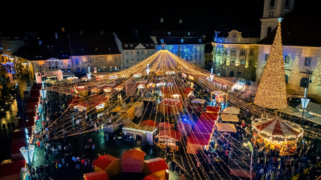 Christmas fair in Sibiu