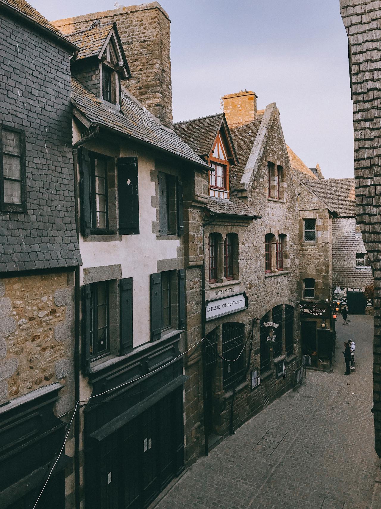 Main Street Inside the Walls of Mont-Saint-Michel